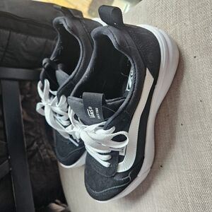 Vans Black and White Sneakers